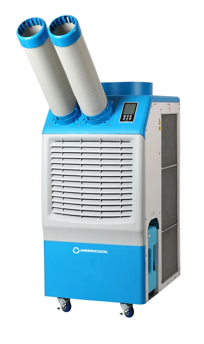 12,000 BTU portable air conditioner for event cooling